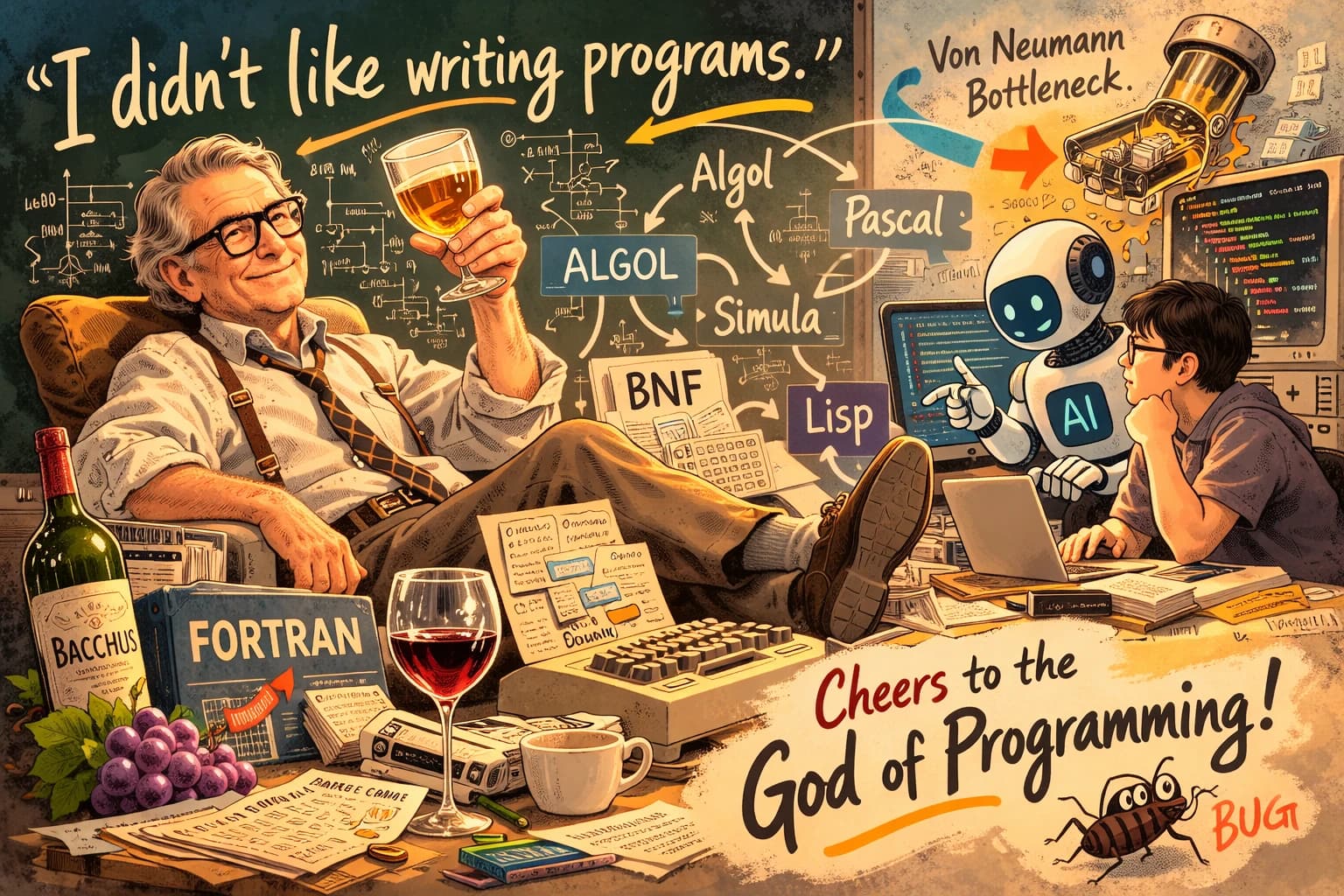 プログラミング言語の神に乾杯